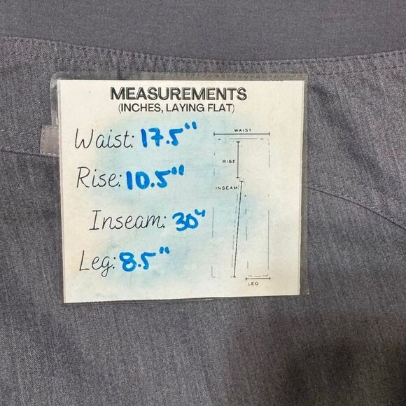 Figs women graphite kade cargo scrubs large - Picture 8 of 8